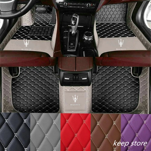 For Maserati All Models Car Floor Mats Auto Carpets Custom FloorLiner Waterproof - Picture 14 of 35