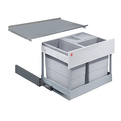 Hailo Raumspar Tandem S plus Einbau Abfallsammler Mülleimer Abfalleimer 3644831 - Bild 1 von 4