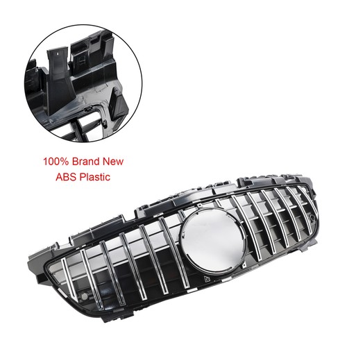 Chrome Front Radiator Grill Grille Fit Mercedes SLK-Class R172 SLK55 2011-2016 * - Picture 6 of 15
