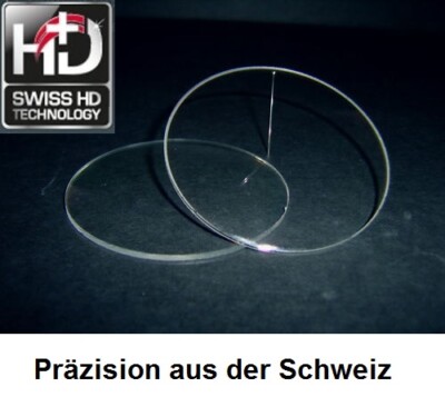 2 Kunststoff-Brillengläser 1,6 mit Hart-Super-ET aus Schweizer Spitzenproduktion