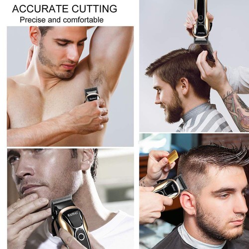 Professional Hair Clippers Trimmer Cordless Shaving Machine Cutting Barber Beard - Picture 9 of 89