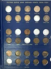1856-1909 Flying Eagle & Indian Head Cent 51 Coin Partial Set Whitman Album