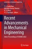 T. S. Sudarshan (U. A.) | Recent Advancements In Mechanical Engineering | Buch