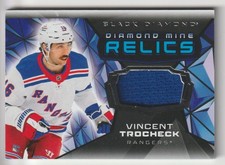2025-26 UPPER DECK BLACK DIAMOND MINE RELICS VINCENT TROCHECK NEW YORK RANGERS
