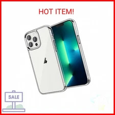 JETech Case for iPhone 13 Pro Max 6.7-Inch, Non-Yellowing Shockproof Phone Bumpe