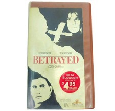 Betrayed Betamax BETA 1988 Drama/Thriller Debra Winger Tom Berenger W/Jewel Case