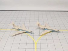 2x Gulfstream G650 Business Private Jet Models 1:400 Scale LIMITED EDITION