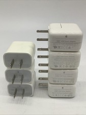 Lot of 7 Genuine Apple Power Adapter Chargers 3 -A1401 A1720 A2325 A2935 A1357