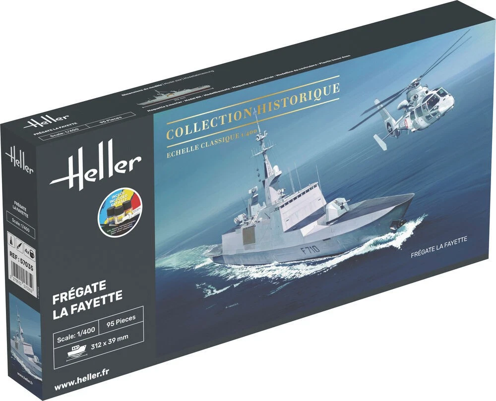 Maquette Heller 1:400 HMS Hood 1/400