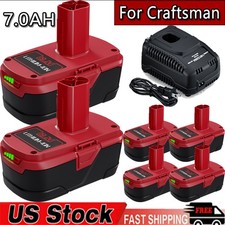 1-6Pack 8.0Ah For Craftsman 19.2V Lithium XCP Battery C3 DieHard 11375 / Charger