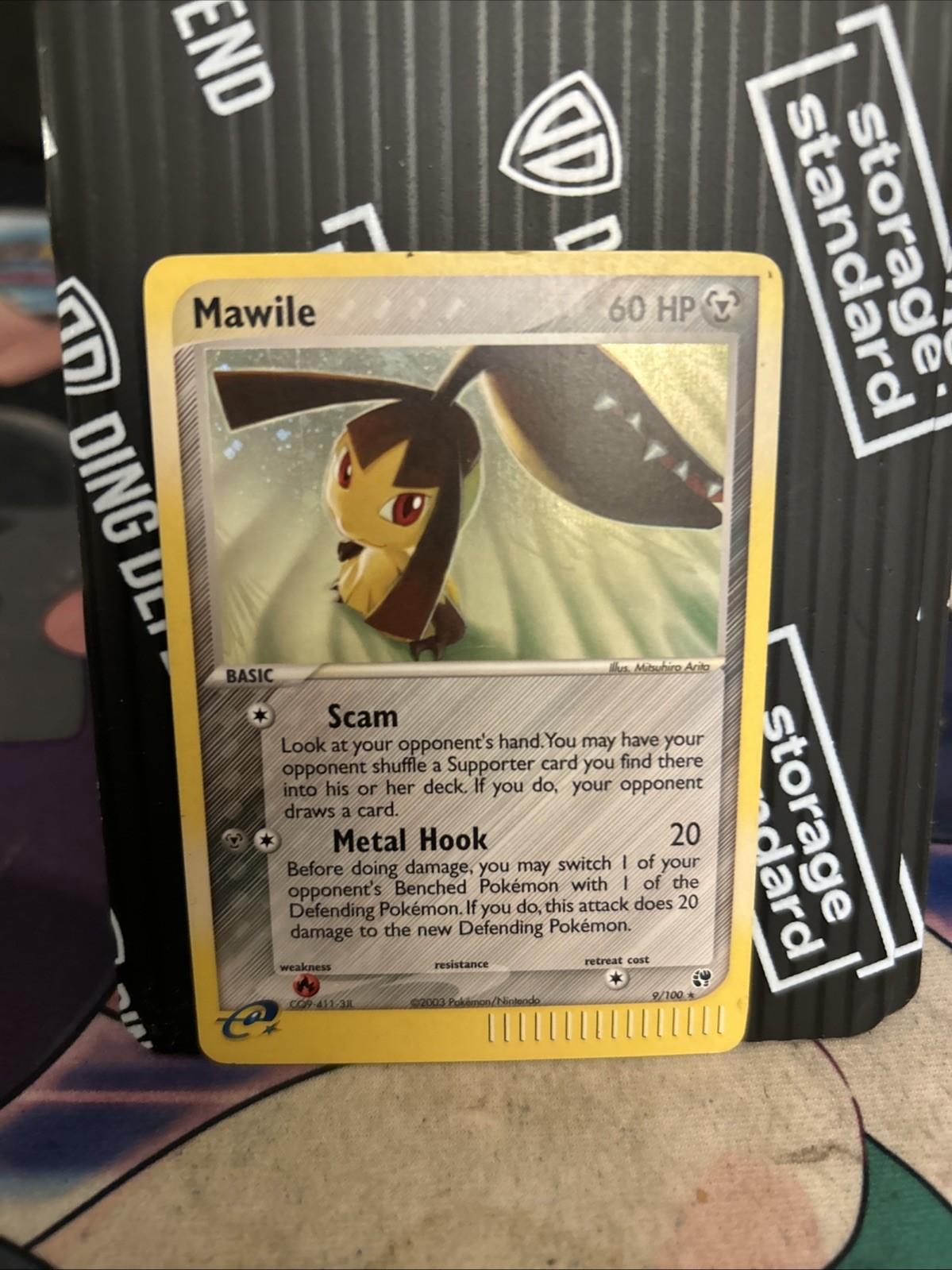 Mawile 9/100 Sandstorm Holo Rare Pokemon Trading Card Game VLP