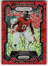 2023 Panini Prizm YaYa Diaby Red Sparkle #394