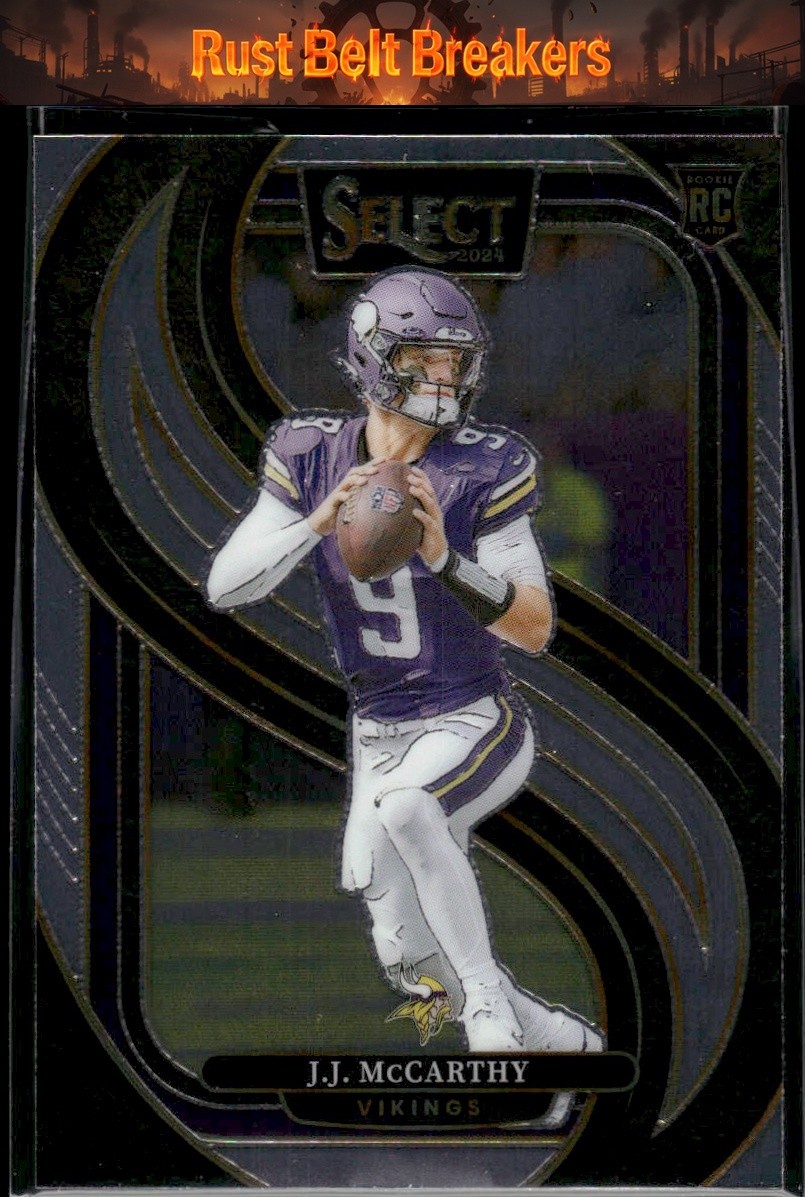 2024 Panini Select J.J. McCarthy #134 Minnesota Vikings