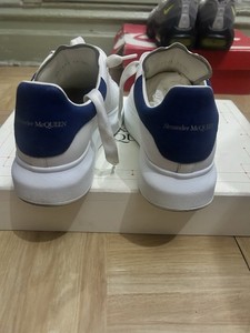 Alexander McQueen Oversized Sneakers Blue US 13 SPB-TS 365186 Alexander Mcqueen Blue Sneakers | eBay main image 3