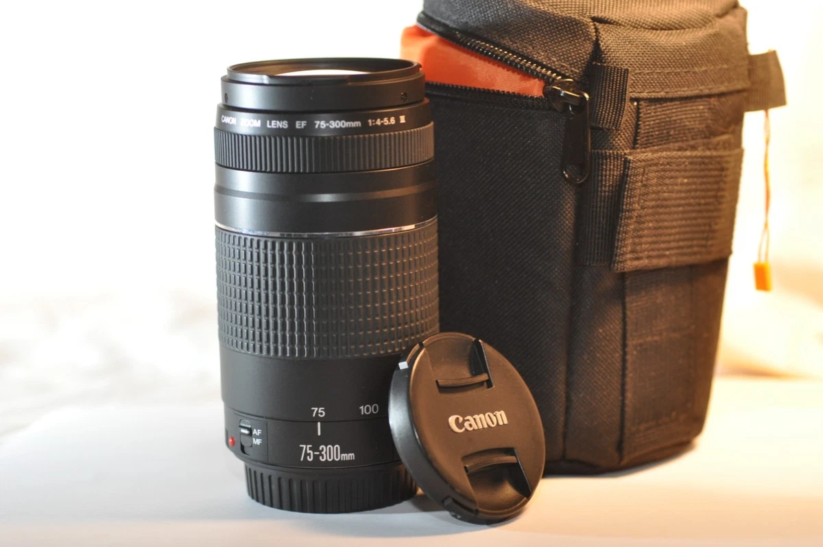 Canon EF 75-300mm Camera Lenses for sale | eBay