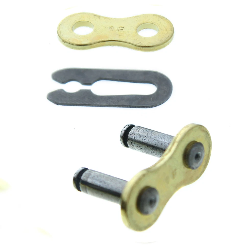 Extreme MX Gold Chain fits Honda CR125R 1987 - 2007 520-120L by Race-Driven - Image 4 of 4