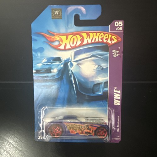 2006 Hot Wheels #110 WWE-Hulk Hogan 5/5 SIR OMINOUS Blue w/Red
