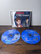 Resident Evil CODE: Veronica (Sega Dreamcast) Complete CIB w/ Reg Card Tested