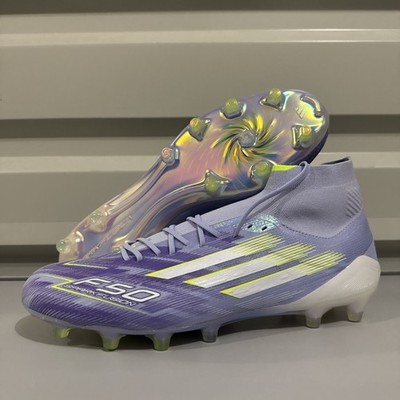 adidas F50 Sparkfusion Elite Mid FG AG Soccer Cleats Violet Womens