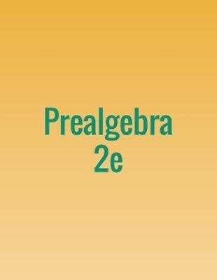 Prealgebra 2e by Marecek, Lynn [Paperback]