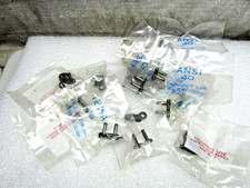 Lot of 12 40-1 Roller Chain Connector Link Master Link