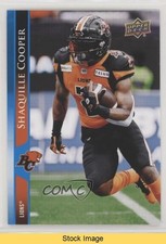 2021 Upper Deck CFL Blue Shaquille Cooper Shaq Cooper #106 READ 1b9b