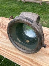 Original Gray Davis 107 Brass Carbide Headlight Assembly 10-58 1910 Cadillac