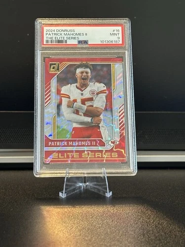 2024 Panini Donruss Elite Series Patrick Mahomes II #16 PSA 9 Chiefs