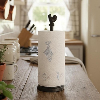 Papierhandtuchhalter Arbeitsplatte Rollenspender für Bad Schlafzimmer Tischplatte