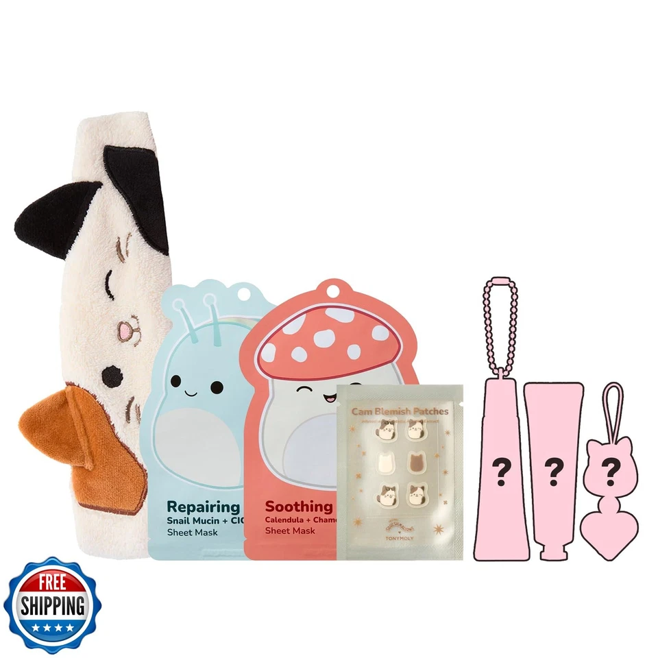 TONYMOLY x Squishmallows Advent календарь 2025 - 7-дневный ограниченный выпуск праздник - Изображение 2 из 4