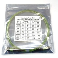 12 cores MPO Patch Cord MM OM5 50/125 MPO Fiber Female Multimode mpo fiber Cable