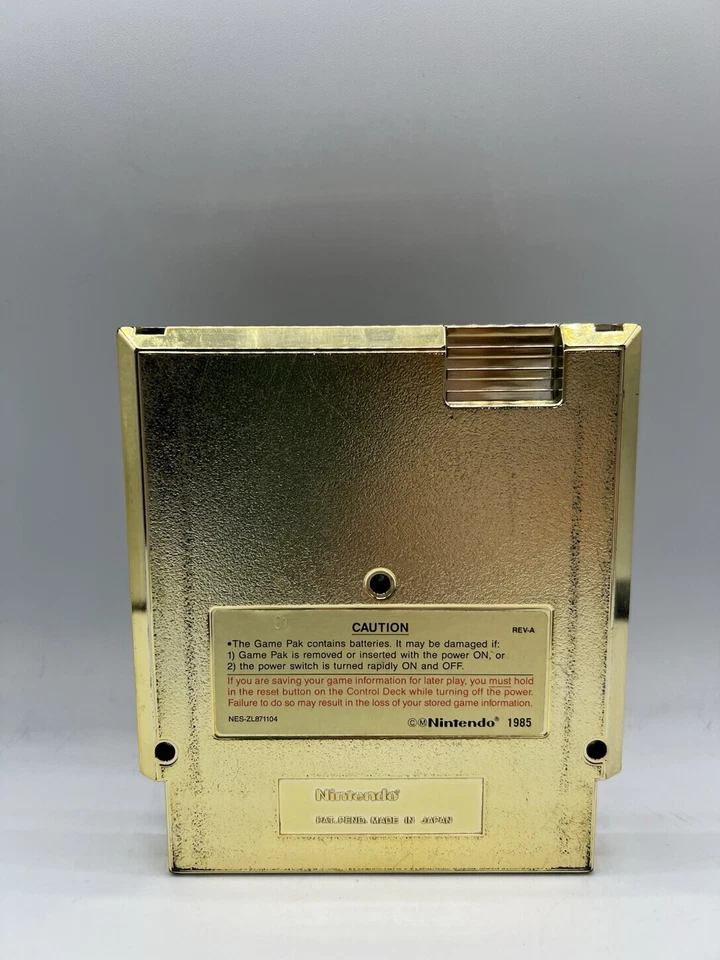 Zelda II The Adventure of Link Gold Cart Nintendo NES Cartridge Only - Image 2 of 4