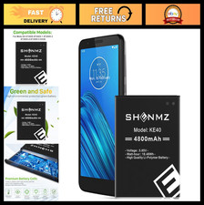 4800mAh Ultra High Capacity Lithium Ion Replacement Battery for Moto E6 KE40 XT2