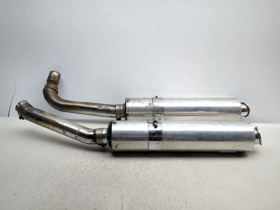 97-05 Honda Super Hawk VTR1000F D&D  Exhaust Muffler Silencer Cans - Image 3 of 4