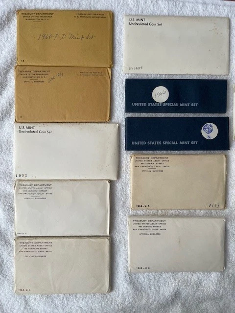25 YEARS OF U.S. UNCIRCULATED COINS MINT SETS 1960 - 1985 U.S. Mint set Complete - Image 2 of 4