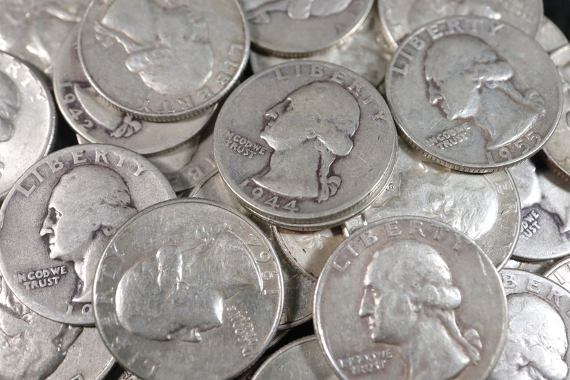 NobleSpirit(TSC ) Valuable $10 Face Value (Quarters) SILVER (90%) From (1939)