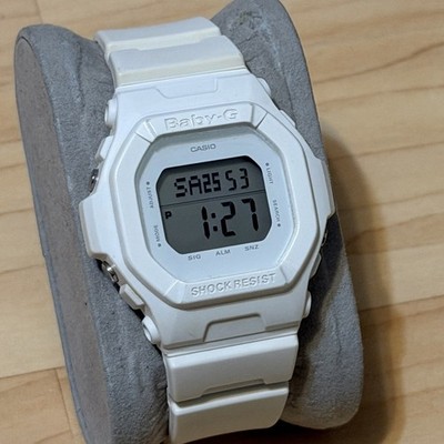 Casio G-Shock Baby-G BG-5606-7DJF All White Women's Square Digital