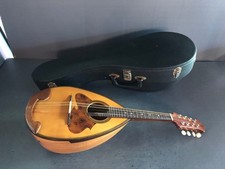 SUZUKI NAGOYA Mandolin Model No.228 1971 Vintage Used with Case  Pick