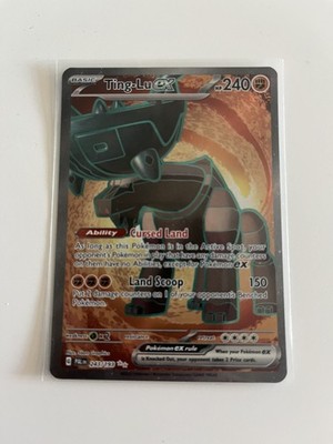 Ting-Lu ex 243/193 Ultra Rare Holo Near Mint Condition Paldea Evolved
