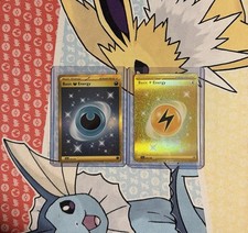 Basic🌑Darkness🌑Energy 098/064 + Basic⚡️Lightning⚡️Energy 257/198 (2-Card Set)