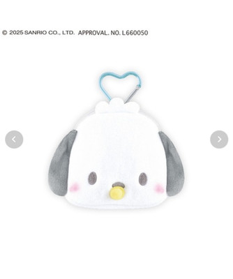 Sanrio Characters Pochacco Plush Pouch ''Sanrio Baby'' 2025 Summer JP LTD Original