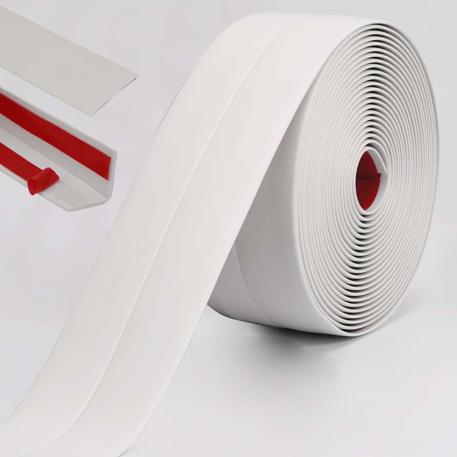 Profilés de finition murale souples pour rénover les angles de salle de bain