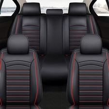Leather Seat Covers Full Set 5-sits Front Rear Cushion Accessories For Honda Leather Seat Covers Full Set 5-sits Front Rear Cushion Accessories For Honda