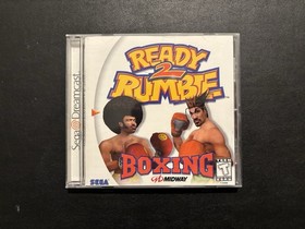 Ready 2 Rumble Boxing (Sega Dreamcast, 1999) Complete CIB w/ Manual Tested Works