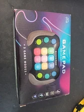 5 Game Modes Handheld Gamepad Pop It Fast Quick Push Button Popper Light Up