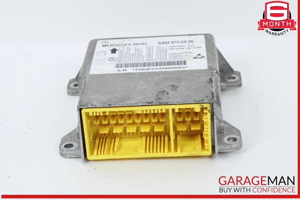 08-14 Unidad de módulo de control de seguridad bolsa de aire airbag Mercedes W204 C300 C250 SRS fabricante de equipos originales Foto 2 de 4