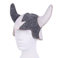 Viking Sauna Hat Russian Banya Wool Blend Hat Шапка для Бани