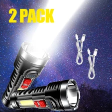 Most Powerful 99000000LM LED Military Torch USB Rechargeable Tactical Flashlight