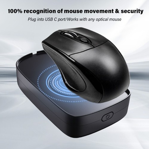 Mouse Jigglers Undetectable Mouse Movers Wireless Mouse Button Simulate Mouse - Afbeelding 4 van 7