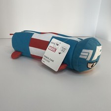 Yoobi x Marvel Captain America 10  Pencil Pouch Case Bag New